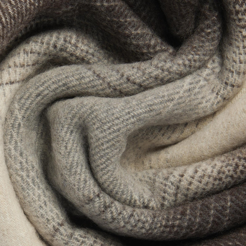 Bufanda de hombre en lana y cachemira