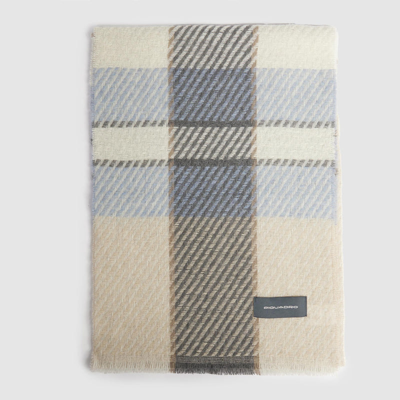 Herrenschal aus Wolle und Kaschmir