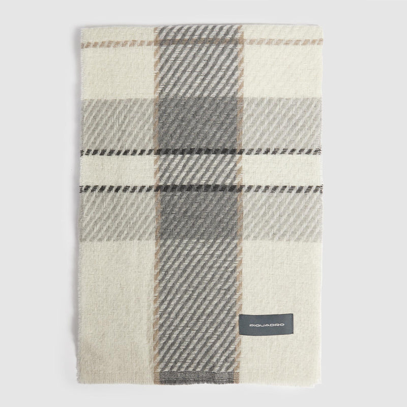 Herrenschal aus Wolle und Kaschmir