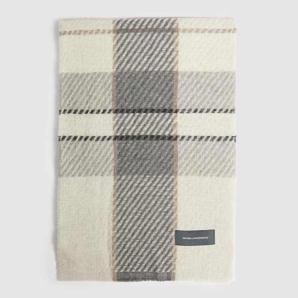 Herrenschal aus Wolle und Kaschmir