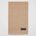 Men's Wool and Cashmere Scarf with Micro-Geometric Pattern
