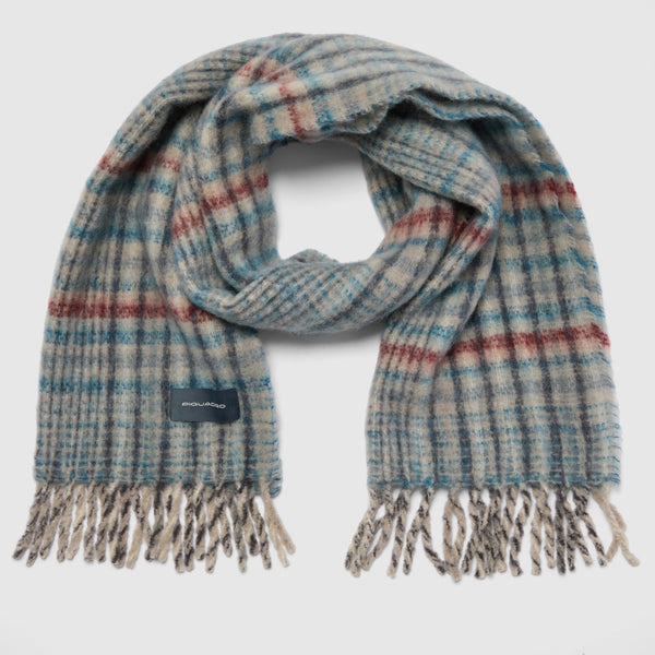 Schal aus Wollmischung mit Mohair-Effekt - 2
