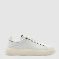 Men’s leather sneakers with ergonomic insole