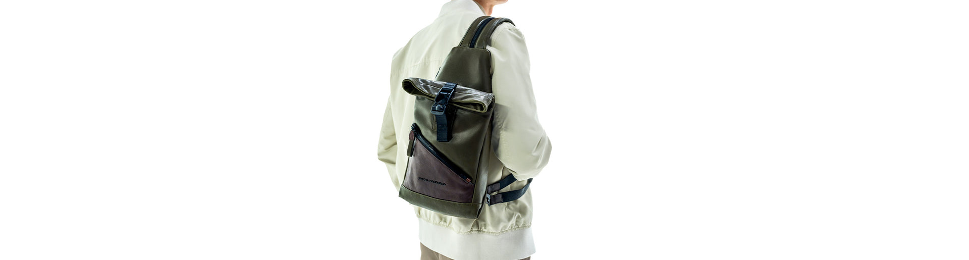 Piquadro Blue Fabric Luggage And Travel